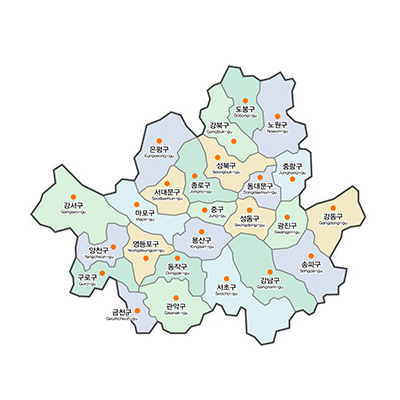서울 지도